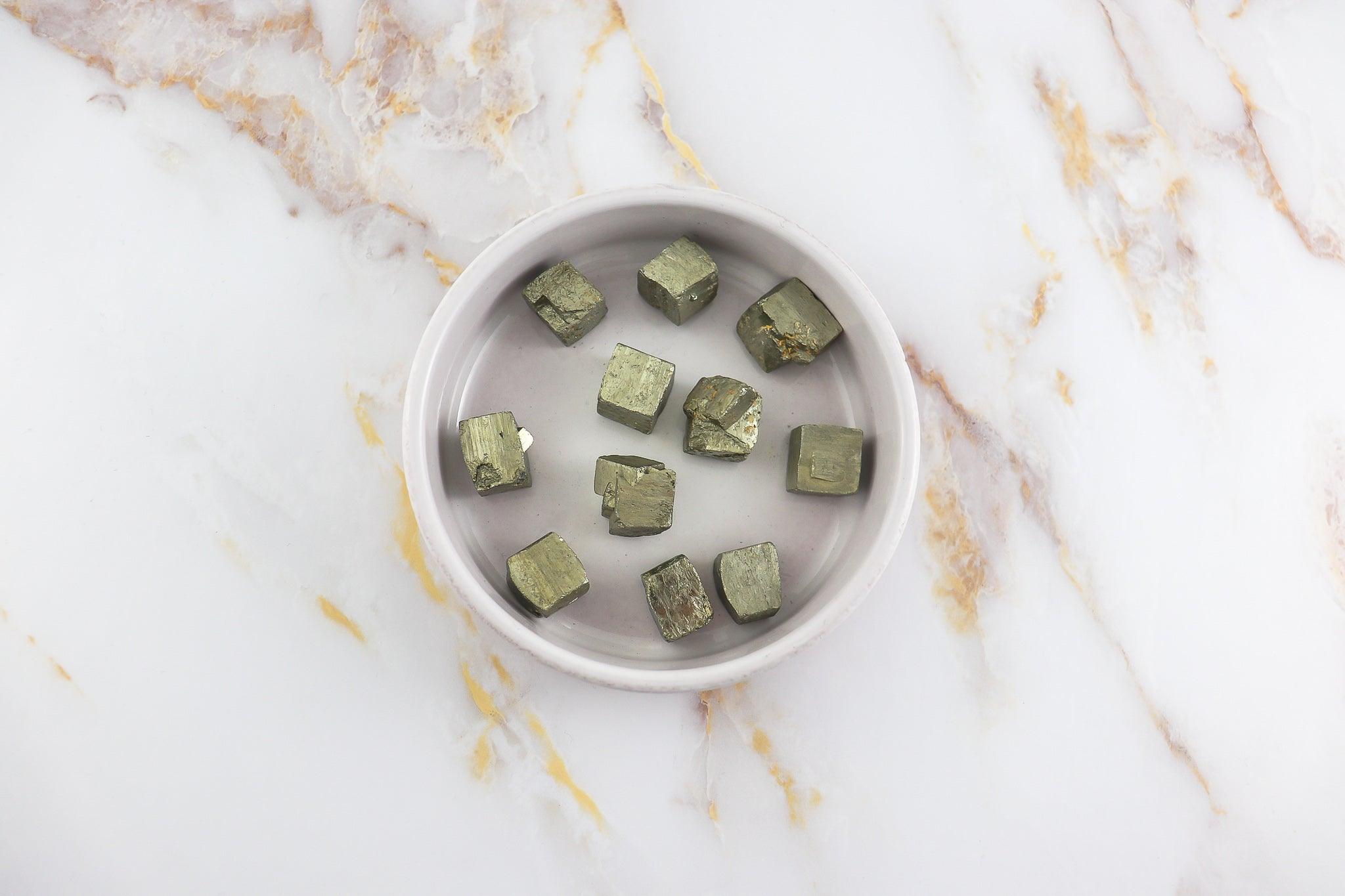 Cubic Pyrite rough stone