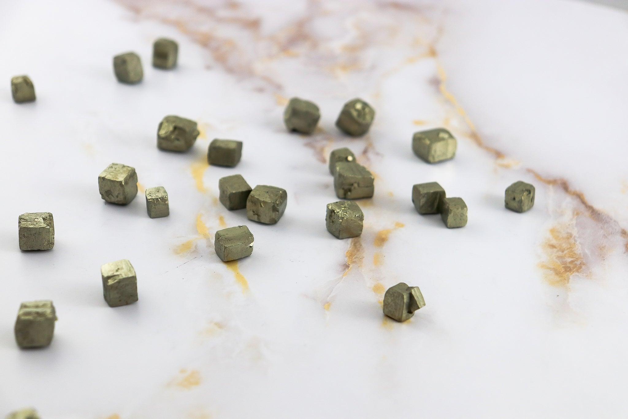 Cubic Pyrite rough stone