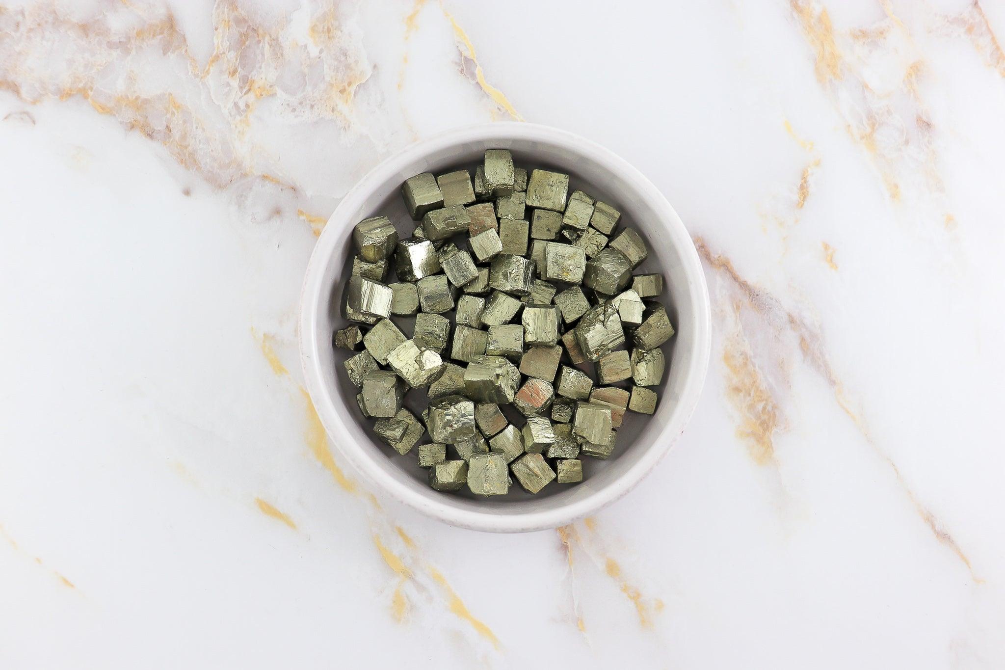 Cubic Pyrite rough stone