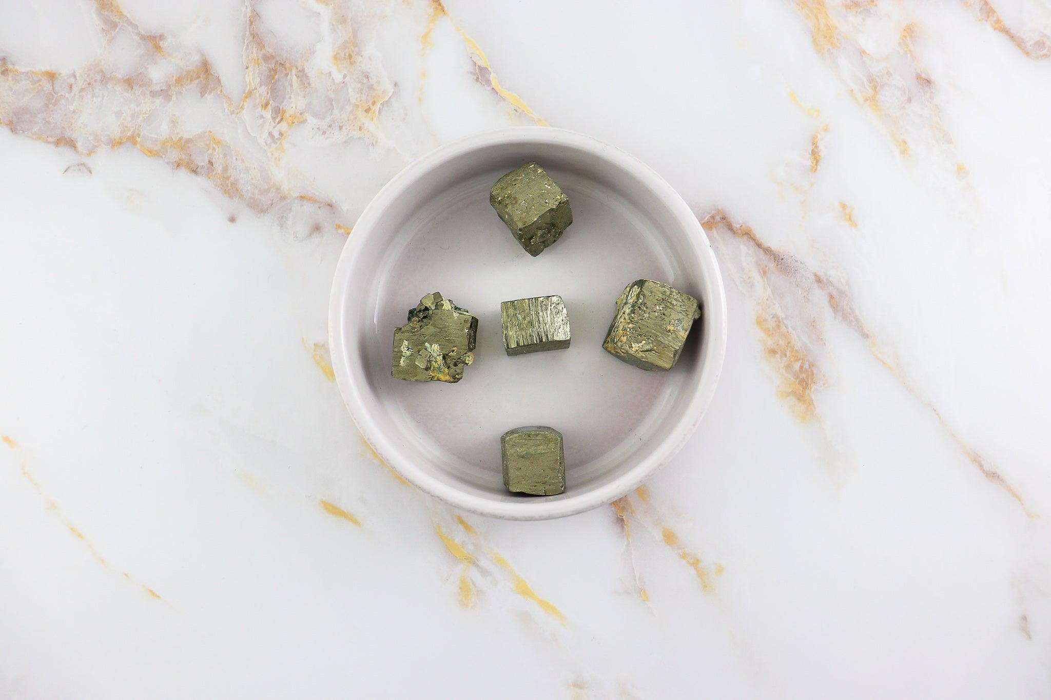 Cubic Pyrite rough stone