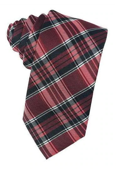 Madison Plaid Necktie